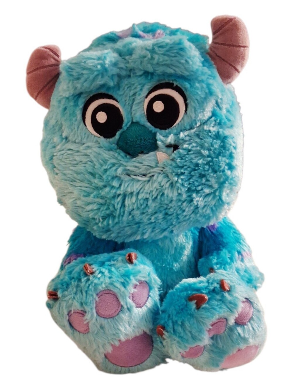 DISNEY PARKS Baby Sulley Plush Monsters Inc 10" Seated Big Feet Collection Sully